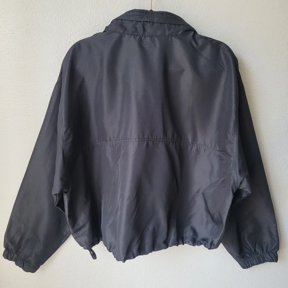 Avia Kid's Half Zip Lightweight Jacket Size XLarge (16-18) In Black